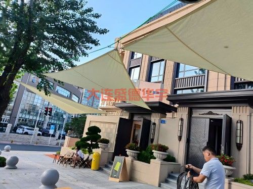 张拉膜小品建筑